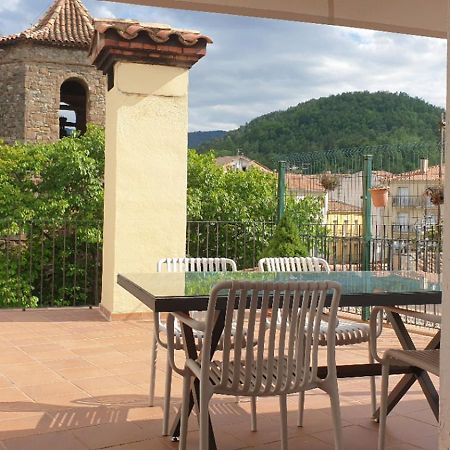 Casa Lola - Terraza Panoramica En El Centro Del Pueblo Leilighet Sant Joan de les Abadesses Eksteriør bilde